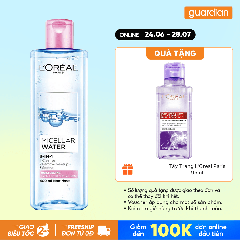 Nước Tẩy Trang Dưỡng Ẩm Cho Da Thường, Khô L'Oreal Paris Micellar Water 3-In-1 Moisturizing Even For Sensitive Skin 400Ml