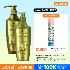 Combo 1 SCHWARZKOPF E.CARE DG GUNG 400ML & 1 SCHWARZKOPF E.CARE DX GUNG 400ML