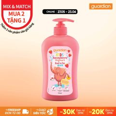 sua-tam-goi-toan-than-cho-tre-em-guardian-kids-head-to-toe-wash-strawberry-huong-dau-750ml