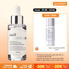 Tinh Chất Dưỡng Sáng Và Làm Đều Màu Da Freshly Juiced Vitamin Drop Dear Klairs 35Ml