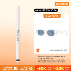 Bút Kẻ Sợi Mày Bền Màu Chống Nước Focallure FA161 #01 Dark Grey Màu Xám Đậm 0.6ml