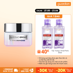 Kem Dưỡng Ban Đêm L'Oreal Paris Glycolic Bright Sáng Da Tức Thì 50Ml