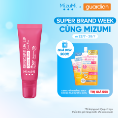 Mặt Nạ M&ocirc;i Chống Nắng MizuMi Skincare UV Lip Glassy Mask Seoul Kiss SPF 50+ PA++++ 8Ml