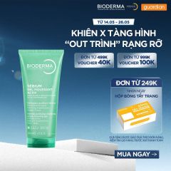BIODERMA GEL RỬA MẶT LÀM SẠCH SÂU VÀ GIẢM MỤN SEBIUM GEL MOUSSANT ACTIF 200ML