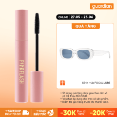 Mascara Chống Nước, Làm Dài Mi Pinkflash PF-E08 #01 Night Mascara 7gr