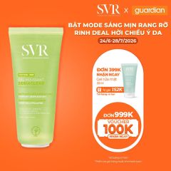 Gel Rửa Mặt Giúp Làm Sạch Và Thông Thoáng Lỗ Chân Lông Dành Cho Da Dầu Mụn SVR Sebiaclear Gel Moussant 200ml