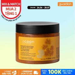 Tẩy Da Chết Cơ Thể Đường Thốt Nốt An Giang Cocoon Palmyra Palm Sugar Body Polish 200Ml