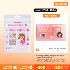 Miếng Dán Mụn Nhiều Màu Sắc Dododots Acne Patch Manja Cat Hình Mèo Con 20 Miếng