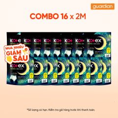 Combo 16 Băng Vệ Sinh Kotex Ban Đêm Thảo Dược Dạng Quần Cỡ L-Xl 2 Miếng
