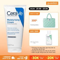 Kem Dưỡng Ẩm Dành Cho Da Khô Và Rất Khô Cerave 177ml
