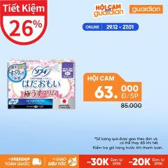 Băng Vệ Sinh Siêu Mỏng Cánh Sofy Skin Comfort Ultra Thin 26cm 17 Miếng
