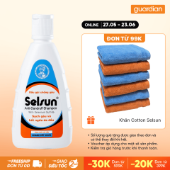 Dầu Gội Giảm Gàu, Làm Sạch Gàu Selsun Anti-Dandruff Shampoo 100ml