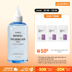 Nước Hoa Hồng Dưỡng Ẩm Jumiso Waterfull Hyaluronic 250ml