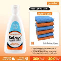Dầu Gội Giảm Gàu, Làm Sạch Gàu Anti-Dandruff Shampoo Selsun 50Ml