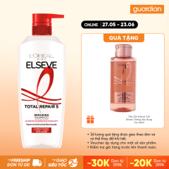 Dầu Gội Giúp Phục Hồi Tóc Hư Tổn L'Oréal Paris Elseve Total Repair 5 Shampoo 650ml