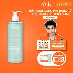 Gel Rửa Mặt Giúp Làm Sạch Bụi Bẩn Và Không Gây Khô Da Dành Cho Da Nhạy Cảm SVR Physiopure Gelee Moussante 400ml