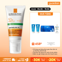 Kem Chống Nắng Kiểm Soát Nhờn Không Màu La Roche-Posay Anthelios Xl Spf50+ Uvb & Uva 50Ml