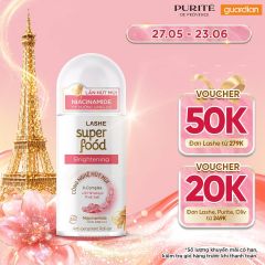 Lăn Khử Mùi Dưỡng Sáng Lashe Superfood 50ml