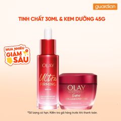 Combo 1 OLAY KEM DUONG SUPER COLLAGEN 45G & 1 OLAY T.CHAT SAN CHAC DA 30ML