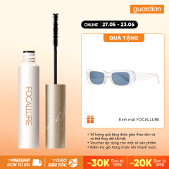 Mascara Làm Dài Và Cong Mi, Không Lem, Không Trôi Focallure FA169 #01 Black Màu Đen 6gr
