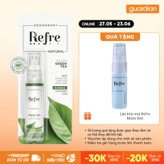 Xịt Khử Mùi Refre Refre Natural Mist Green Tea Trà Xanh 30Ml