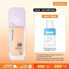 Kem Nền Lâu Trôi 30H Maybelline Super Stay Up To 30H Lumi-Matte Foundation 35Ml.#111
