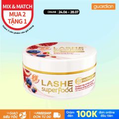 Tẩy Tế Bào Chết Dưỡng Sáng Da Lashe Hương Quả Mọng 220gr