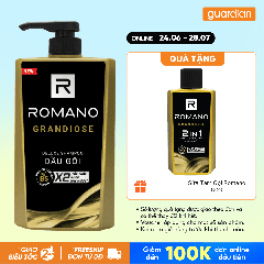 Dầu Gội Hương Nước Hoa Romano Grandiose 650G