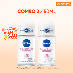 Combo 2 NIVEA LKM NU SANG MIN TOI UU 50ML