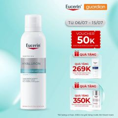 Xịt Khoáng Dưỡng Ẩm & Giảm Nếp Nhăn Eucerin Hyaluron Mist Spray Cho Da Nhạy Cảm 150Ml