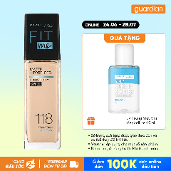 Kem Nền Mịn Nhẹ Kiềm Dầu Maybelline Fit Me Spf22 #118 Light Beige 30Ml
