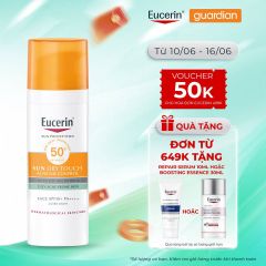 Kem Chống Nắng Cho Da Nhờn Mụn Eucerin Sun Dry Touch Acne Oil Control Spf50+ 50Ml
