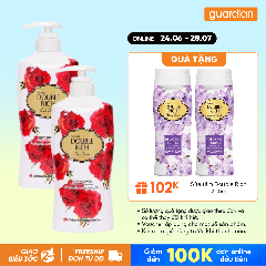 Combo 2 DOUBLE RICH SUA TAM HOA HONG 550G