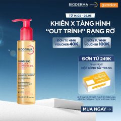 DẦU TẨY TRANG VÀ LÀM SẠCH DA BIODERMA SENSIBIO MICELLAR CLEANSING OIL 150ML