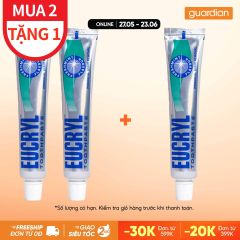 Kem Đánh Răng Eucryl Làm Trắng Răng Hương Bạc Hà 62G