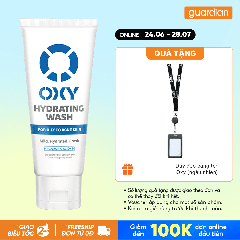 GEL RỬA MẶT CHO DA THƯỜNG  ĐẾN KHÔ OXY HYDRATING 100G