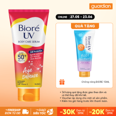 Serum Chống Nắng Dưỡng Thể Kháng Bụi Biore Age Defense Spf50+ Pa+++ 150Ml