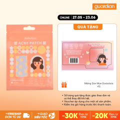 Miếng Dán Mụn Nhiều Màu Sắc Dododots Acne Patch Star-Kissed Hình Ngôi Sao 36 Cái 