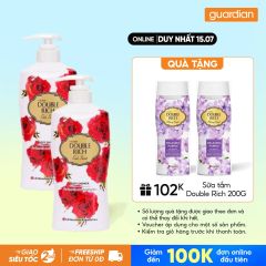 Combo 2 DOUBLE RICH SUA TAM HOA HONG 550G