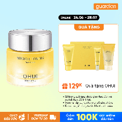 Kem dưỡng ẩm sáng da căng bóng OHUI Miracle Toning Glow Cream