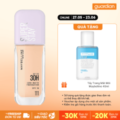 Kem Nền Lâu Trôi 30H Maybelline Super Stay Up To 30H Lumi-Matte Foundation 35Ml.#111
