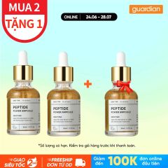 Tinh Chất Vàng 24K Làm Sáng Và Săn Chắc Da Bom Peptide Power Ampoule 30Ml