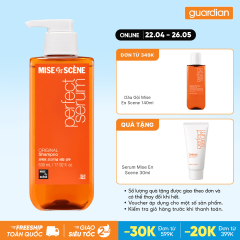 Dầu Gội Mise En Scene Hỗ Trợ Phục Hồi Tóc Hư Tổn 530Ml