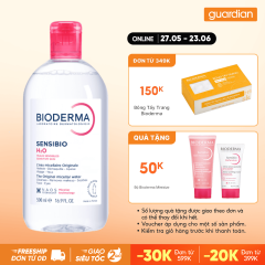 Nước Tẩy Trang Dành Cho Da Nhạy Cảm Bioderma Sensibio H2O 500Ml