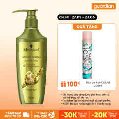 Dầu Xả Extra Care Làm Sạch Da Đầu Gừng 400ml