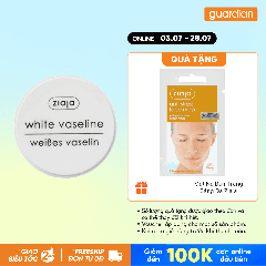 Sáp Vaseline Trắng Bảo Vệ Giữ Ẩm Ziaja White Vaseline 30ml