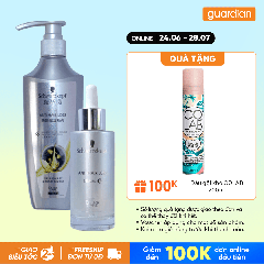 Combo 1 SCHWARZKOPF E.CARE DG NG.RUNG 400ML & 1 SCHWARZKOPF E.CARE TINH CHAT NG.RUNG 50ML