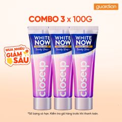 Combo 3 CLOSEUP KDR WN BEAUTY GLOW 100G