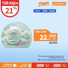 Mặt Nạ Tràm Trà Cho Da Mụn Banobagi Super Collagen Mask Tea Tree 30gr