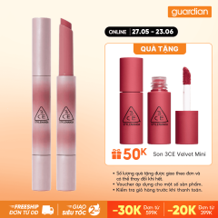 Son Dưỡng Môi Bắt Sáng 3CE Shine Reflector #Rain Or Shine - Pha Lê Hồng 1.7G